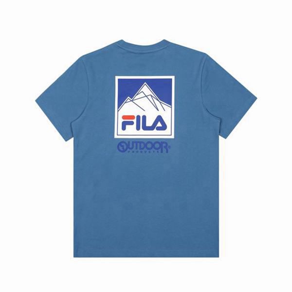 Fila T-Shirt Herr Blå - X Outdoor Graphic S/S,23074-ZIQX